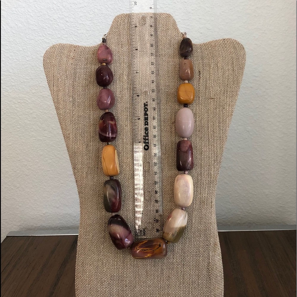 Jay King Gemstone Mookaite Necklace